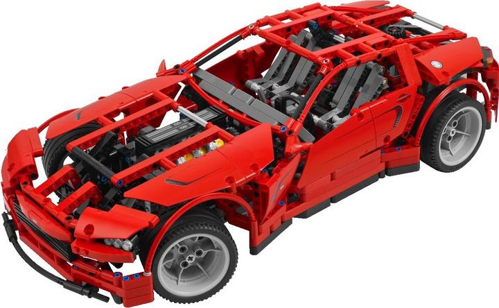 Actual product image LEGO Supercar (8070, LEGO Technic)