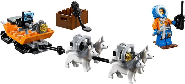 Actual product image LEGO City Arctic Helicopter with dog sled (60034, LEGO City)