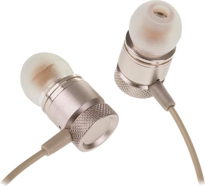 Productafbeelding Peter Jäckel FUN Stereo Hoofdtelefoon Premium Goud met 3,5mm jackaansluiting (Bedraad)