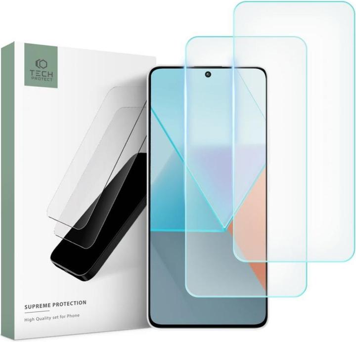 Produktbild Tech-Protect Supreme Tempered Glass for Xiaomi Redmi Note 13/13 Pro/4G/5G (1 Stück, Xiaomi 13 Pro)