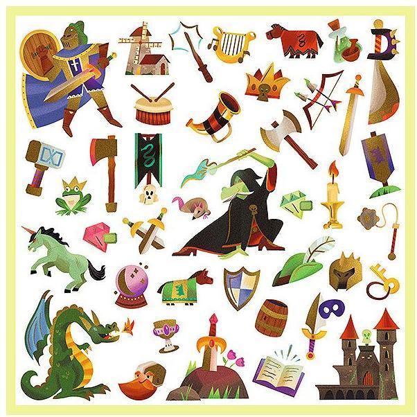 Actual product image Djeco Sticker