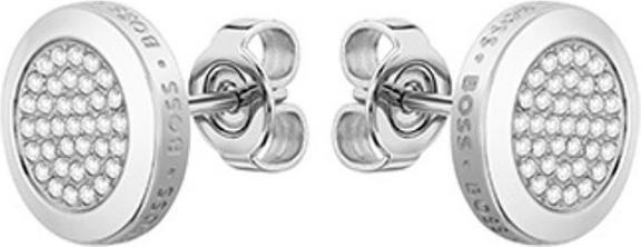 Hugo Boss Charming steel earrings with crystals 1580296 (Edelstahl)