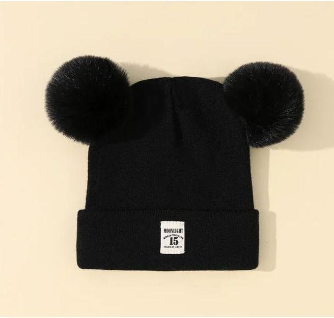 Produktbild MU Style Moonlight Series Kinder Winter Mütze inkl. Halswärmer (One Size)
