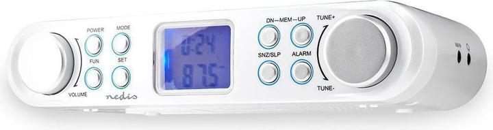 Productafbeelding Nedis Keukenradio FM-radio Onderkastradio 30 voorkeurzenders Display met automatische D (FM)