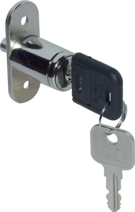 Image du produit BMB Serrure à poussoir Système 600 à combinaisons multiples gauche / droite, cylindre intérieur inclus