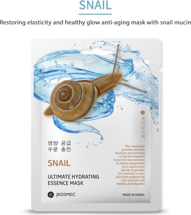 Actual product image JKosmec Snail Ultimate Hydrating Mask Pack (25 ml)