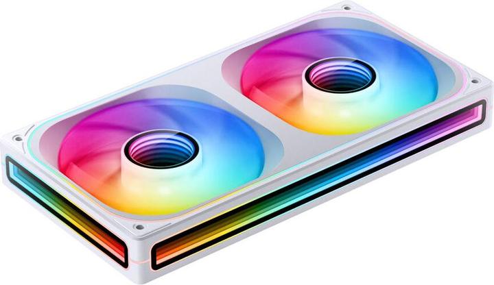 Produktbild Jonsbo ZB-240 Infinity Mirror ARGB PWM Lüfter - 240mm, weiss (240 mm)