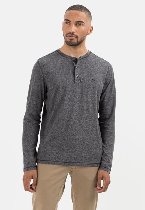 Immagine prodotto Camel Active Camicia henley a maniche lunghe in misto cotone sostenibile (4XL)