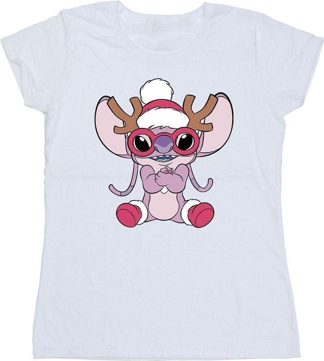 Disney Lilo & Stitch Angel Reindeer TShirt (XL)