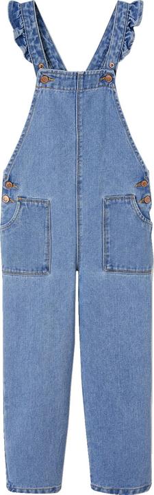 Produktbild Vertbaudet Mädchen Latzjeans mit Volantträgern Oeko-Tex (158)