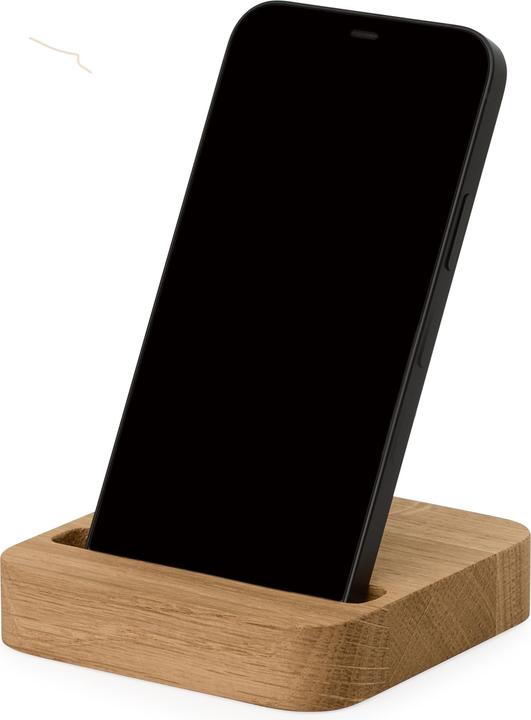 Immagine prodotto Oakywood Supporto per smartphone (OakyBlocks) - Supporto per telefono in legno - Rovere -