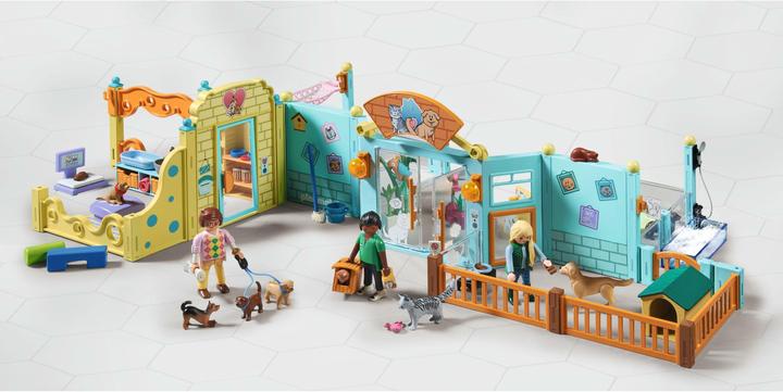 Immagine prodotto Playmobil Hotel per animali (71742, Playmobil La mia vita)