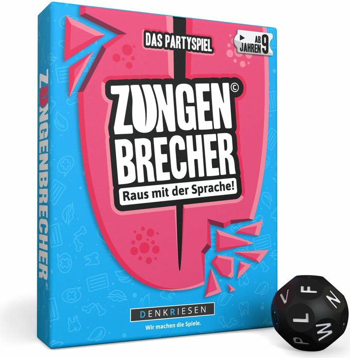 Actual product image Denkriesen Tongue twisters - "out with the language" (German)