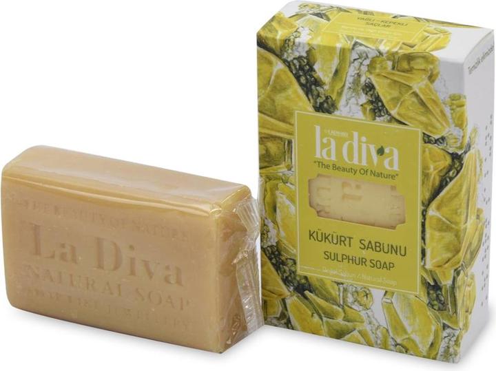 Image du produit La Diva 100 g de savon au soufre -