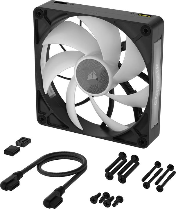 Image du produit Corsair RX MAX RGB Series, iCUE LINK RX140 MAX RGB, ventilateur RGB 140mm, ventilateur unique (140 mm, 1 x)