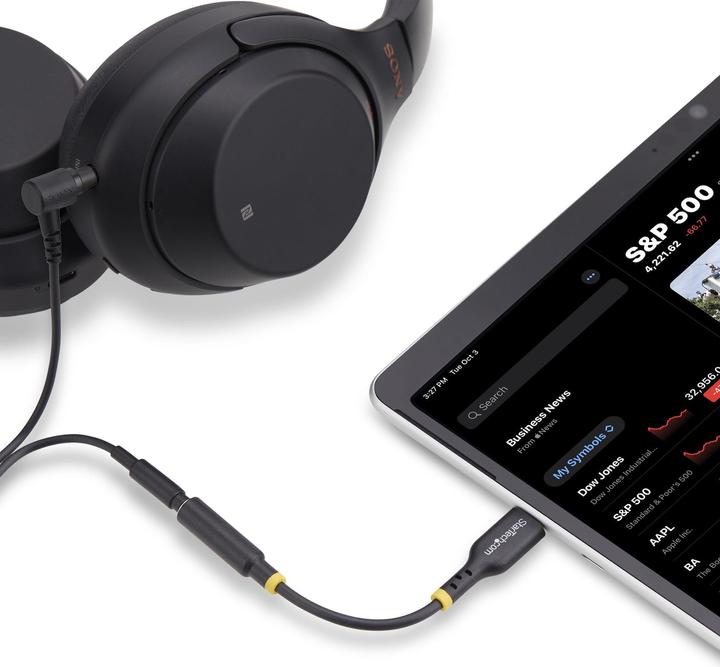 Actual product image StarTech Adap USB-C to 3.5mm Audio (M/F)