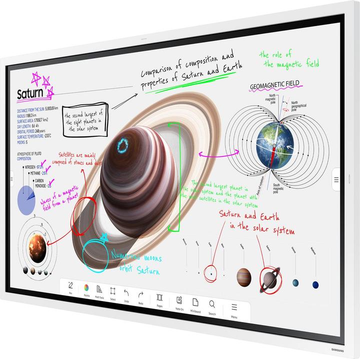 Actual product image Samsung Flip 4 Pro WM55B (3840 x 2160 Pixels, 55")