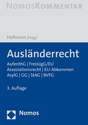Produktbild Ausländerrecht (Deutsch, Rainer M. Hofmann, 2023)