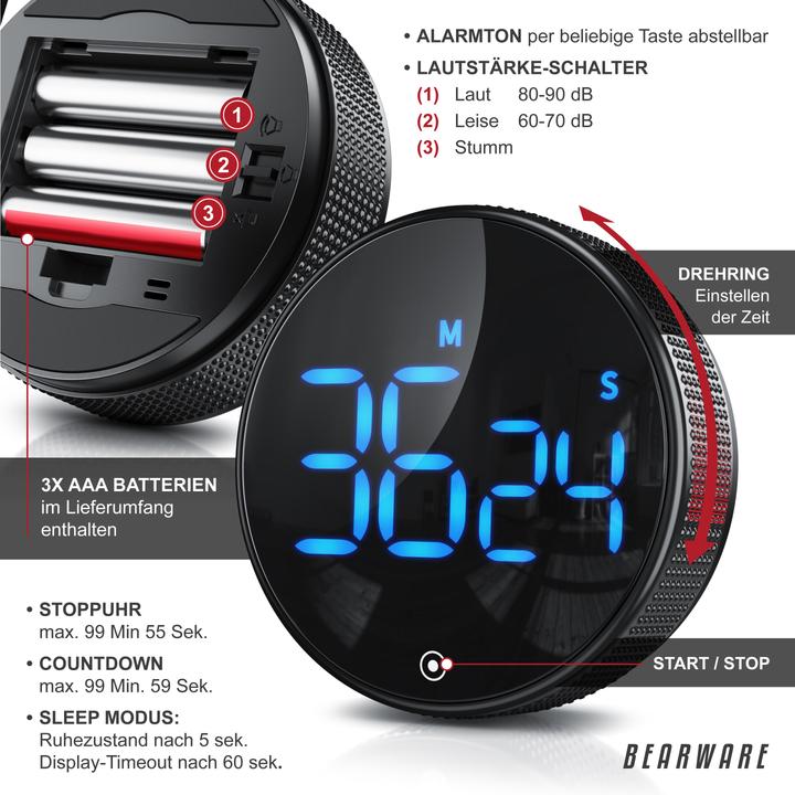Produktbild Bearware Küchentimer