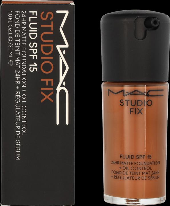 Actual product image MAC Cosmetics Studio Fix Fluid Fond de Teint Sun Protection Factor 15 (re) NW45 (No. NW45)