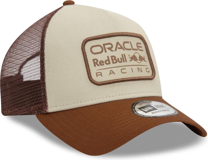 Actual product image New Era A-Frame Snapback Trucker Cap - Red Bull Racing Stone