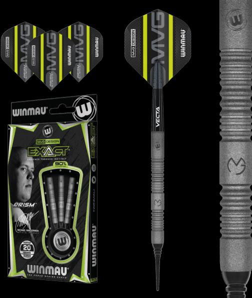 Produktbild Winmau Michael van Gerwen MvG Exact Softtip (23.50 g)