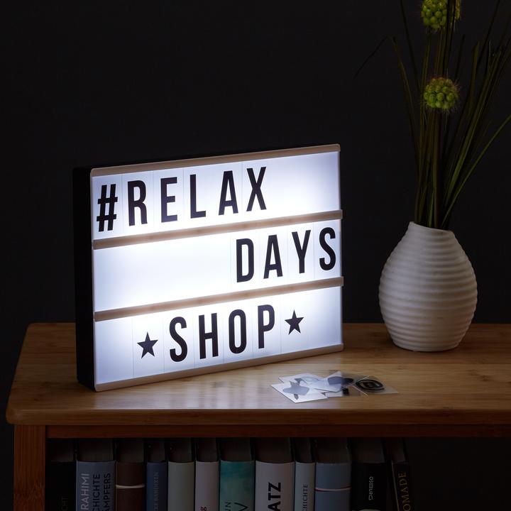 Image du produit Relaxdays boîte à lumière