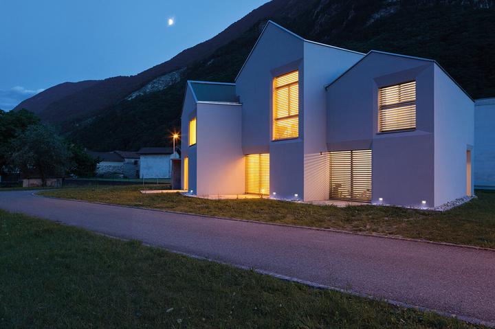 Actual product image Kanlux Outdoor light/recessed wall light GLASI LED white IP44 33690 (130 lm, IP44)