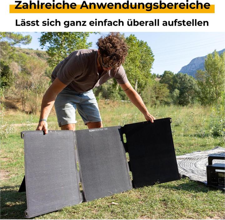 Produktbild Sunny Bag SunnyBag Sunbooster 120 147A 01 Solar-Ladegerät 120 W (120 W, 4.10 kg)