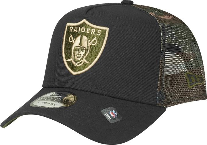 New Era Snapback Trucker Cap - Las Vegas Raiders wood camo (One Size)