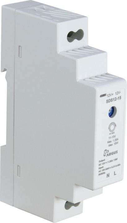 Intertech INTER-TECH SDN 12-15 DIN rail power supply 12V output voltage 15W power