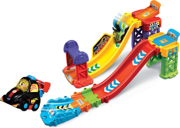 Actual product image VTech Tut Tut Bolides - Tremplin Cascades de l'extrême (+Lucas, roi du championnat) (French)
