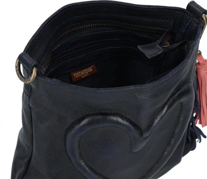 Image du produit Taschendieb Herzweg Umhängetasche Leder 24 cm