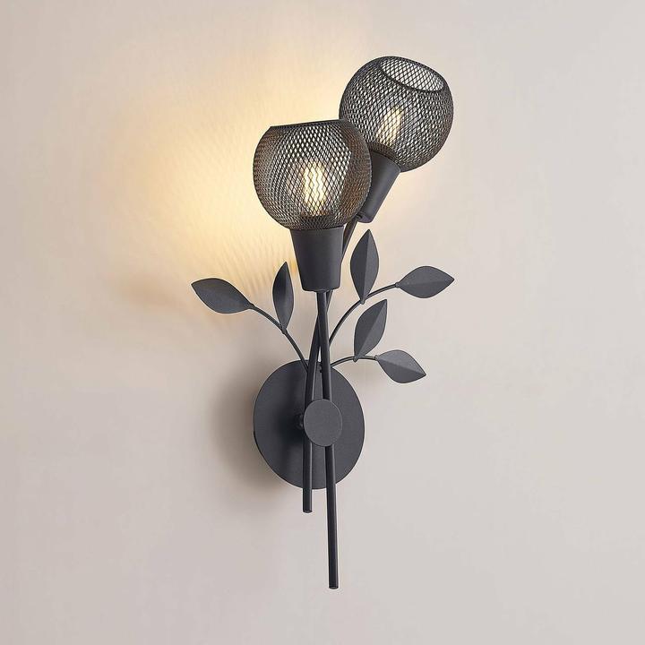 Produktbild Lindby Kanye Florentiner-Wandlampe, zweiflammig (E14)