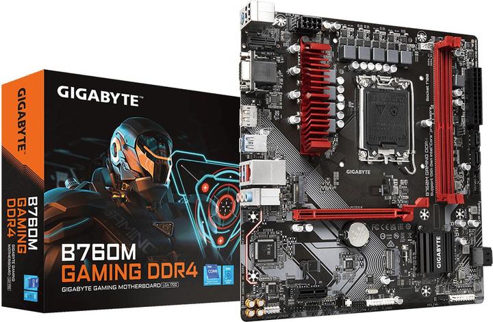 Image du produit Gigabyte MB GBT Intel 1700 B760M GAMING DDR4 (LGA 1700, Intel B760 Express, mATX)
