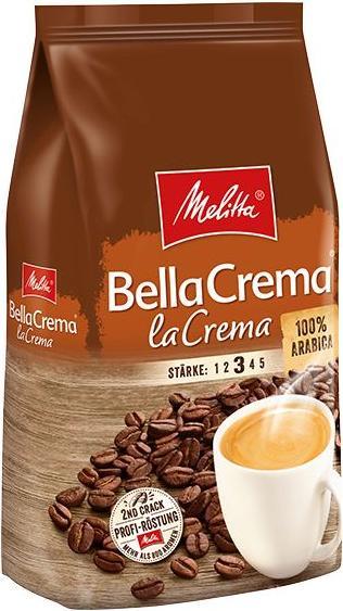 Actual product image Melitta Bella Crema Lacrema (1000 g, Medium roast)
