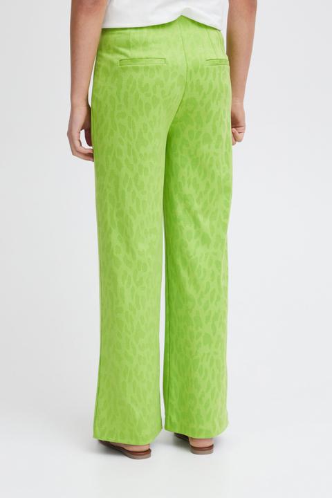 Actual product image Ichi IHKATE LEOPARD JACQUARD WIDE PA 20120655 (L)