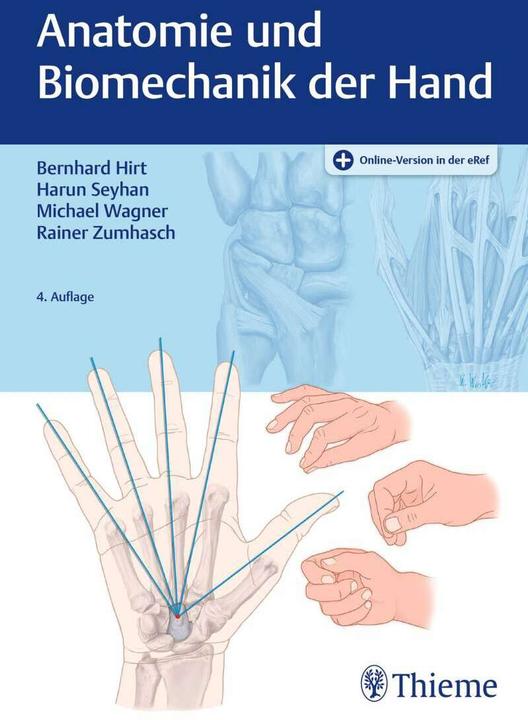 Produktbild Anatomie und Biomechanik der Hand (Deutsch, Michael Wagner, Harun Seyhan, Rainer Zumhasch, Bernhard Hirt, 2021)