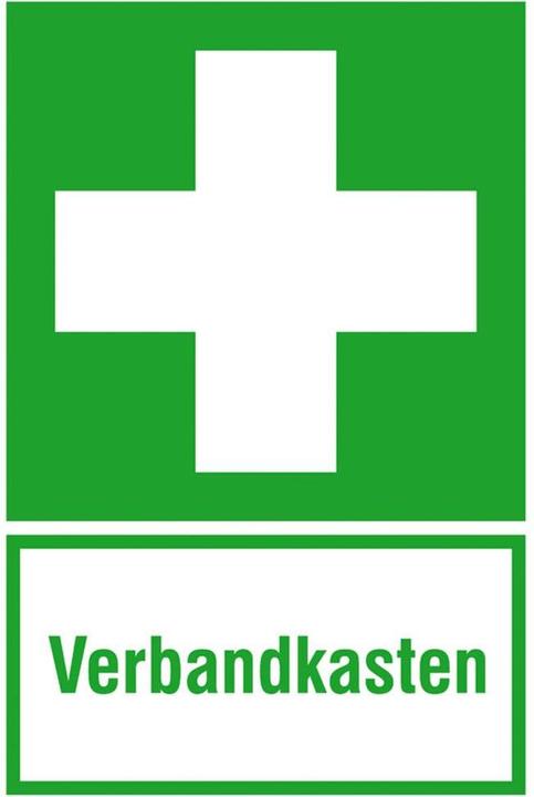 Label énergétique SafetyMarking Panneau combiné Premiers secours Trousse de secours