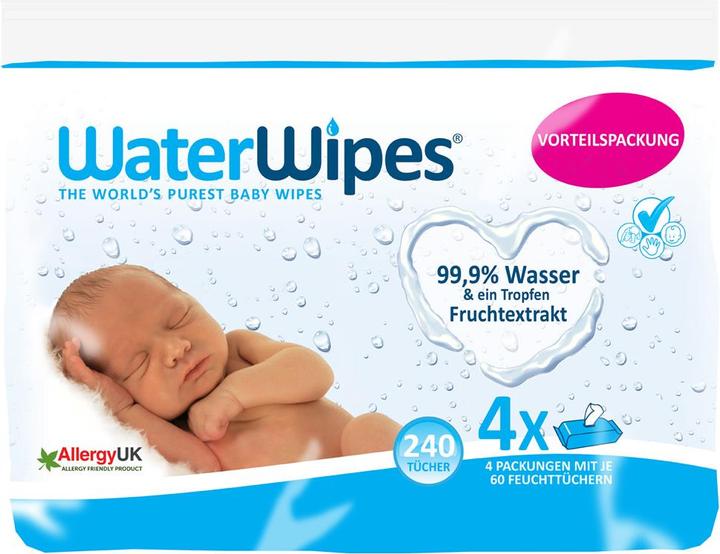 Produktbild WaterWipes Water Wipes (240 Stück)