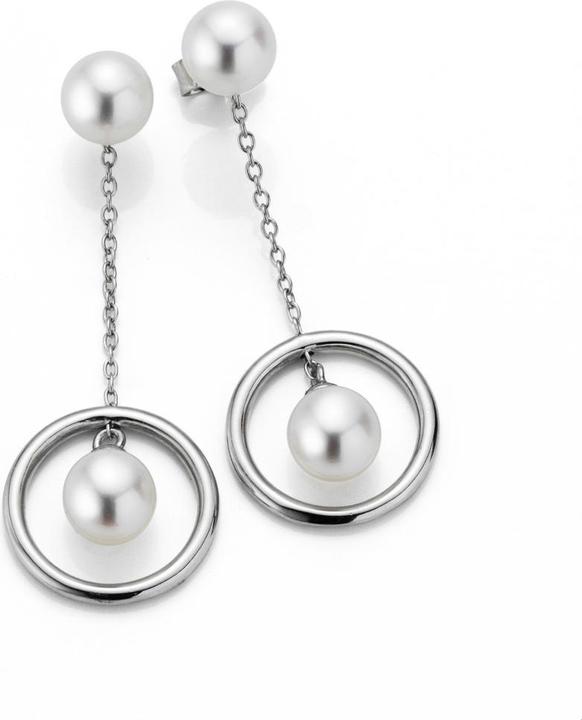 Adriana la mia Perla Ohrstecker (Silber)