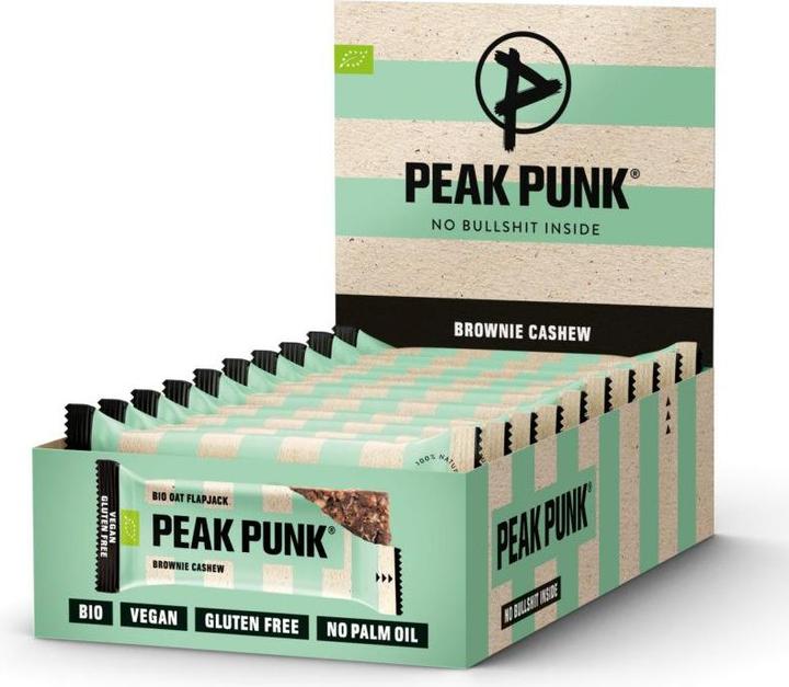 Immagine prodotto Peak Punk Brownie e anacardi (Brownie, Anacardo, 1 pz., 60 g)