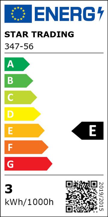 Label énergétique Star Trading LED Leuchtmittel GU10 MR11 Spotlight Basic (GU10, 2.80 W, 280 lm, 1 x, F)
