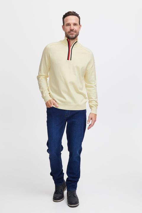 Actual product image FQ1924 FQKyle raglan halfzip knit - Sweater - 21900570 (L)