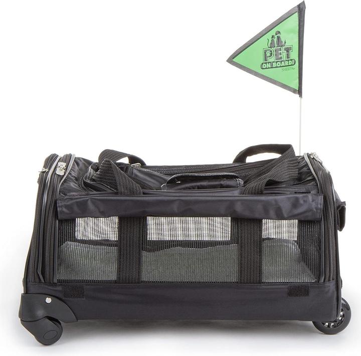 Actual product image Sherpa Pet transport box (Cat, Small animal, Dog, Reflectors, Breathable, Safety closure, Machine washable)