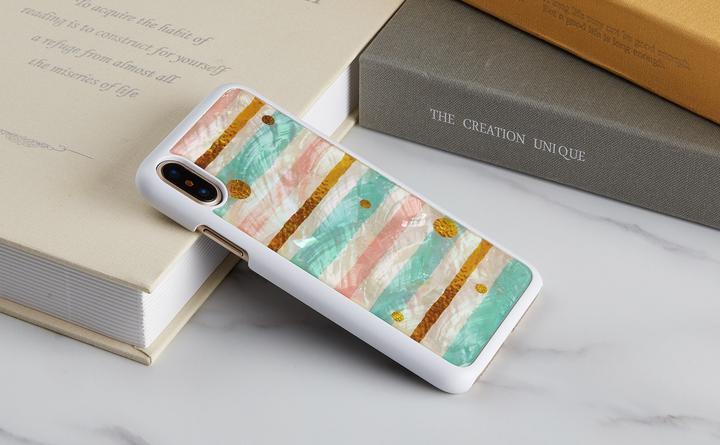 Produktbild Ikins SmartPhone case iPhone XS/S pop mint white (Apple iPhone XS)