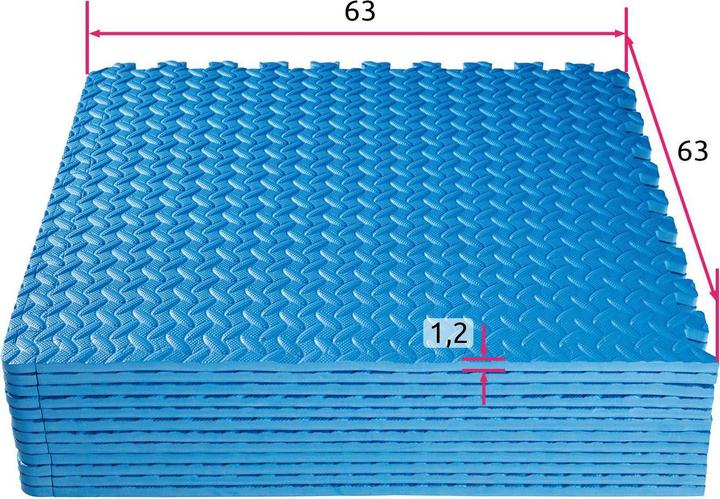 Actual product image tectake Floor protection mat (61 x 61 cm)