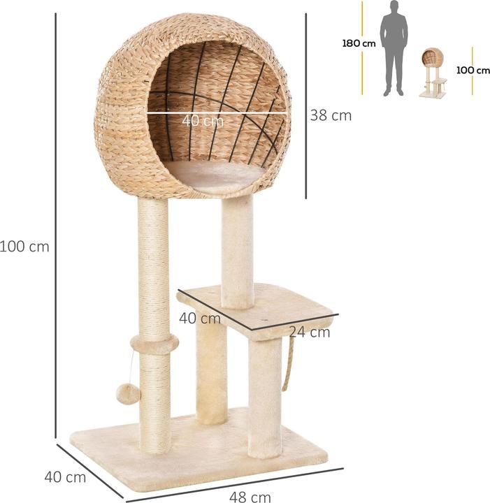 Produktbild Jamb Katzenbaum (100 cm, Beige)