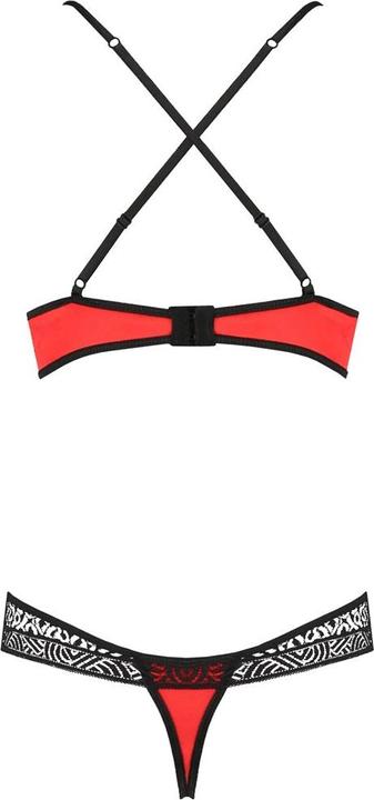 Produktbild Passion Woman Scarlet Bikini - Schwarz Und Rot S / M. (S, M)