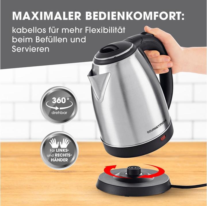 Produktbild Gourmetmaxx Wasserkocher (1.80 l)